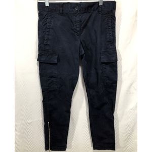 Gap Skinny Cargo Pants, Navy Blue.  Sz 6.